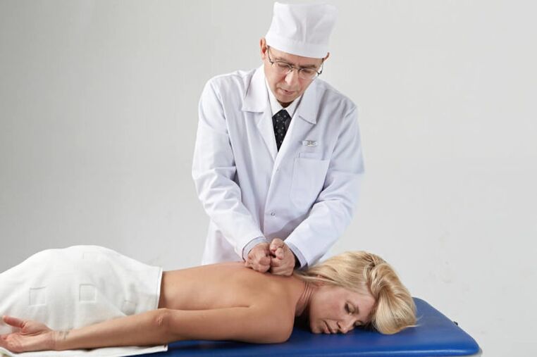 Masáž s cervikálnou osteochondrózou