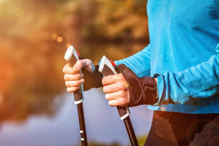 Nordic walking na prevenciu osteochondrózy