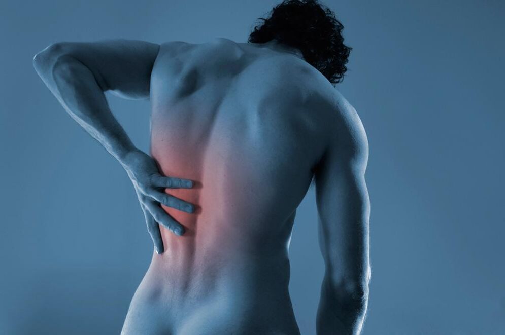 bolesť chrbta s hrudnou osteochondrózou foto 2